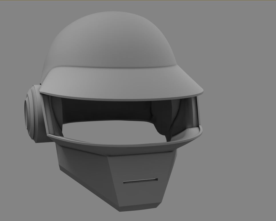 3D file daft punk helmet・3D printing template to download・Cults